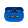 SUPER MARIO EARPODS BLUETOOTH V5.0 CON CAJA DE CARGA AZUL DE OTL TECHNOLOGIES