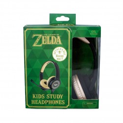 AURICULARES INFANTILES CON MICRÓFONO THE LEGEND OF ZELDA LIMITADOS EN VOLUMEN