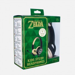 AURICULARES INFANTILES CON MICRÓFONO THE LEGEND OF ZELDA LIMITADOS EN VOLUMEN