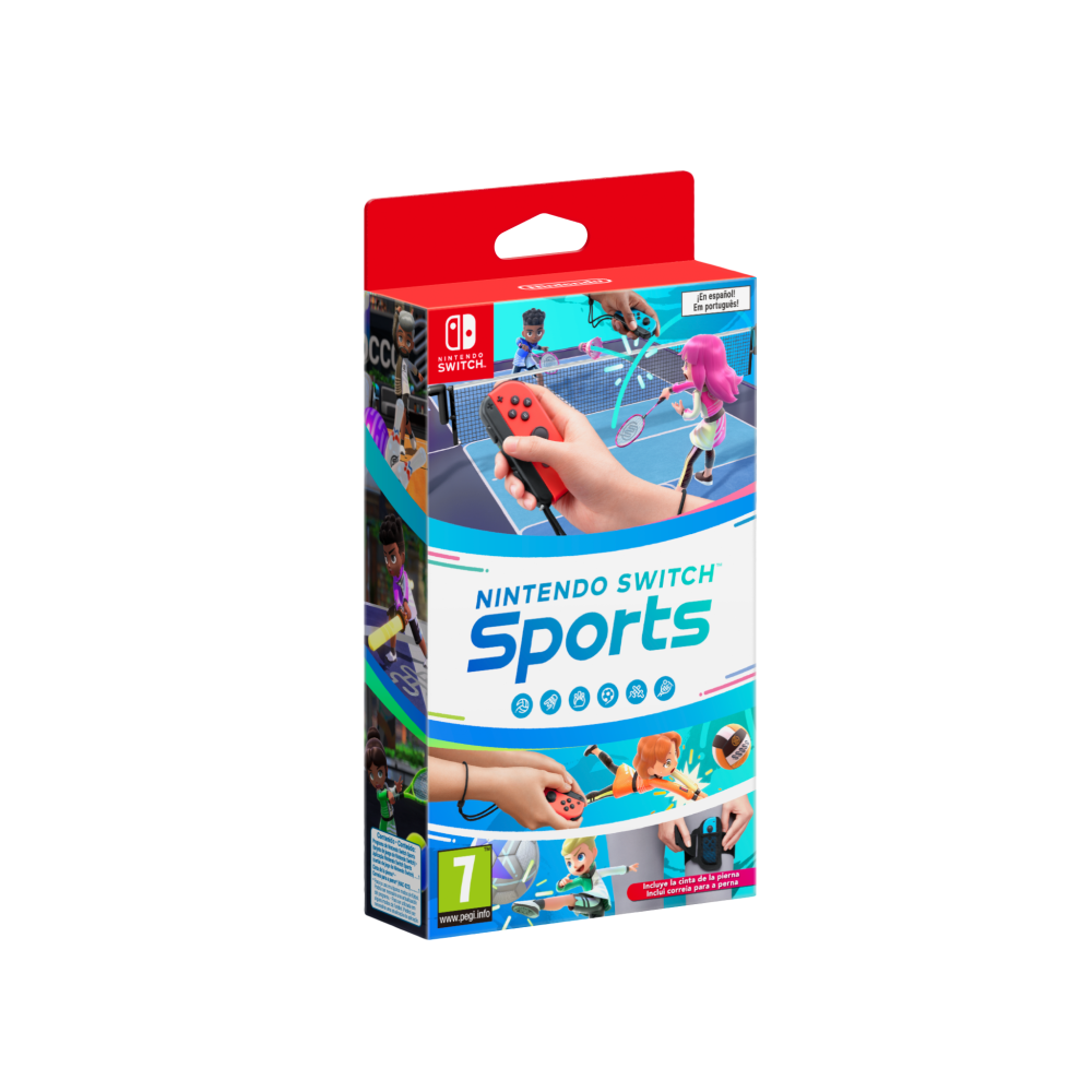 NINTENDO SWITCH SPORTS JUEGO FÍSICO PARA SWITCH CON CINTA PARA PIERNA