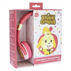 AURICULARES INFANTILES CON CABLE ANIMAL CROSSING ISABELLE CON VOLUMEN LIMITADO