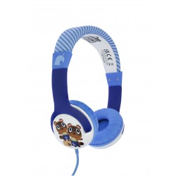 AURICULARES INFANTILES CON CABLE ANIMAL CROSSING TOMMY&TIMMY VOLUMEN LIMITADO