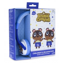 AURICULARES INFANTILES CON CABLE ANIMAL CROSSING TOMMY&TIMMY VOLUMEN LIMITADO