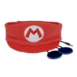 AURICULARES INFANTILES PLANOS CON BANDA AJUSTABLE Y LAVABLE SUPER MARIO