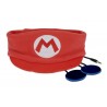 AURICULARES INFANTILES PLANOS CON BANDA AJUSTABLE Y LAVABLE SUPER MARIO