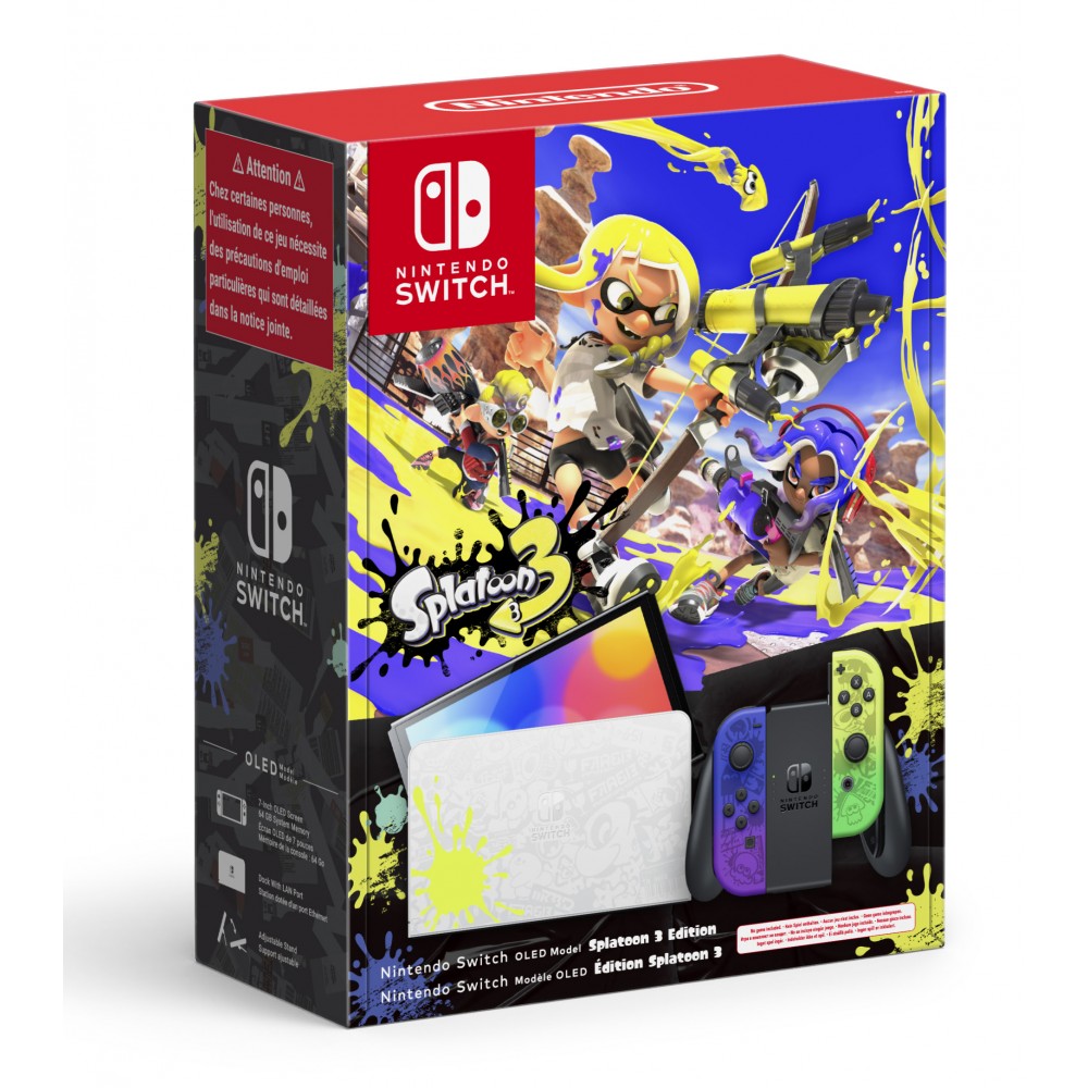 RESERVA NINTENDO SWITCH MODELO OLED EDICIÓN LIMITADA SPLATOON 3