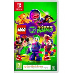 LEGO DC SUPER VILLAINOS SWITCH CAJA CON CÓDIGO DESCARGA DIGITAL JUEGO COMPLETO