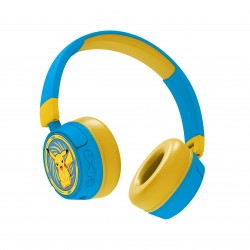 AURICULARES INFANTILES INALÁMBRICOS POKEMON PIKACHU BLUETOOTH PLEGABLES