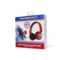 AURICULARES INFANTILES INALÁMBRICOS MARIO KART BLUETOOTH PLEGABLES