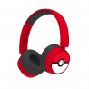 AURICULARES INFANTILES INALÁMBRICOS POKEBALL POKÉMON BLUETOOTH PLEGABLES