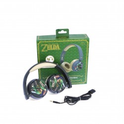 AURICULARES INFANTILES INALÁMBRICOS THE LEGEND OF ZELDA BLUETOOTH PLEGABLES