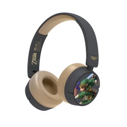 AURICULARES INFANTILES INALÁMBRICOS THE LEGEND OF ZELDA BLUETOOTH PLEGABLES