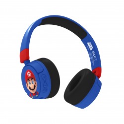 AURICULARES INFANTILES INALÁMBRICOS SUPER MARIO BLUETOOTH PLEGABLES