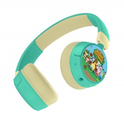 AURICULARES INFANTILES INALÁMBRICOS ANIMAL CROSSING BLUETOOTH PLEGABLES