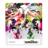 PACK 2 FIGURAS AMIIBO SPLATOON 3 MAR + TINA SQUID SISTER SET PARA NINTENDO SWITCH