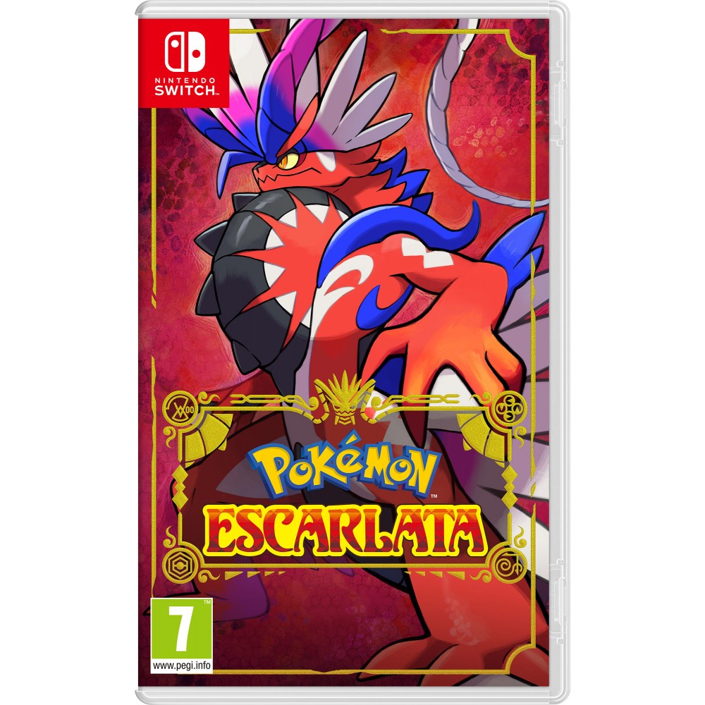 POKÉMON ESCARLATA SWITCH JUEGO FÍSICO PARA NINTENDO SWITCH