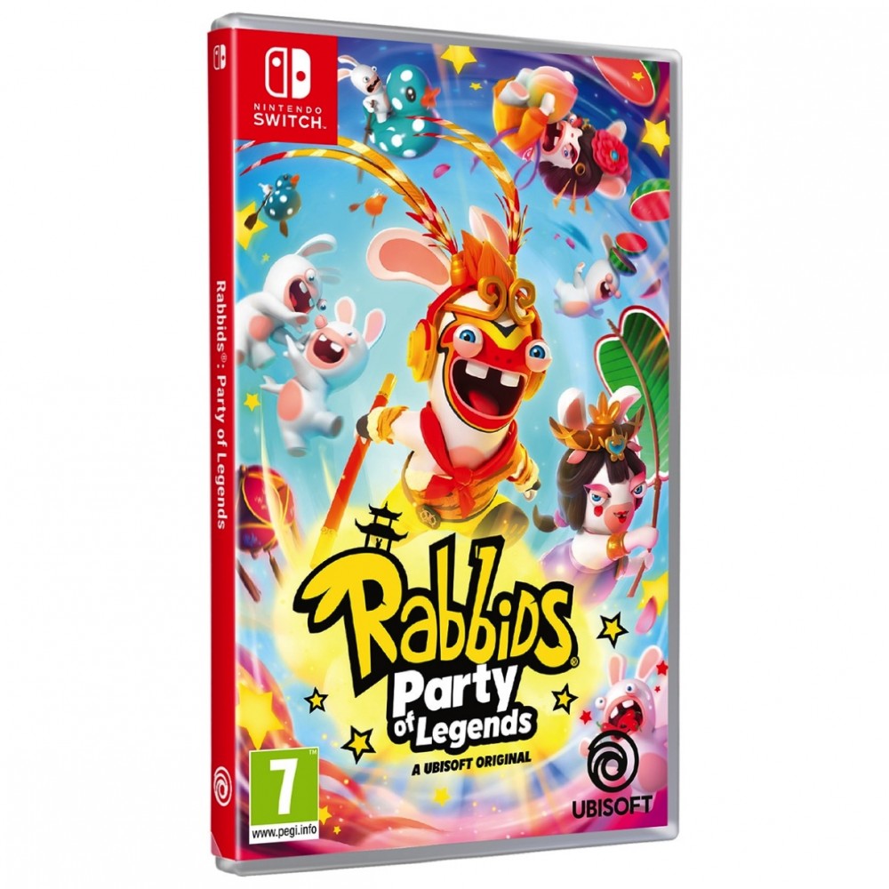 RABBIDS PARTY OF LEGENDS SWITCH JUEGO FÍSICO PARA NINTENDO SWITCH 50 MINIJUEGOS