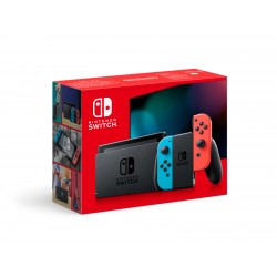 NINTENDO SWITCH NEON CONSOLA CON MANDOS AZUL Y ROJO