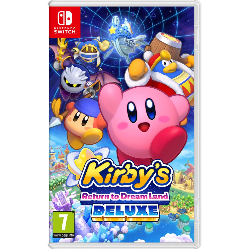 KIRBY'S RETURN TO DREAMLAND DELUXE SWITCH JUEGO FÍSICO NINTENDO SWITCH