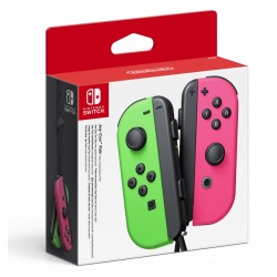 MANDOS JOY-CON (SET IZDA/DCHA) VERDE NEÓN/ROSA NEÓN PARA NINTENDO SWITCH