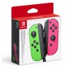 MANDOS JOY-CON (SET IZDA/DCHA) VERDE NEÓN/ROSA NEÓN PARA NINTENDO SWITCH