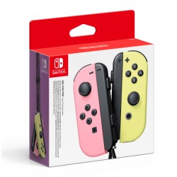 JOY-CON (SET IZDA/DCHA) ROSA/AMARILLO MANDOS PARA NINTENDO SWITCH