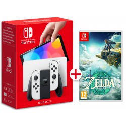 CONSOLA NINTENDO SWITH MODELO OLED + THE LEGEND OF ZELDA TEARS OF THE KINGDOM JUEGO FÍSICO