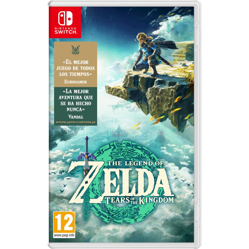 THE LEGEND OF ZELDA TEARS OF THE KINGDOM SWITCH JUEGO FÍSICO NINTENDO SWITCH