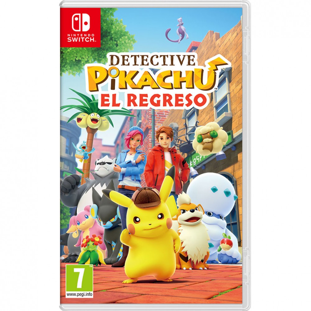 DETECTIVE PIKACHU: EL REGRESO JUEGO FÍSICO EDICIÓN ESPAÑOLA PARA NINTENDO SWITCH