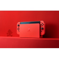 RESERVA NINTENDO SWITCH MODELO OLED ROJO EDICIÓN MARIO EDICIÓN ESPAÑOLA NO INCLUYE NINGÚN JUEG0