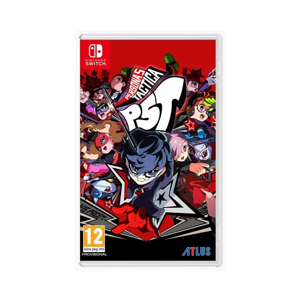 PERSONA 5 TACTICA PARA NINTENDO SWITCH JUEGO FÍSICO VERSIÓN ESPAÑOLA GARANTÍA EUROPEA SPANISH VERSION