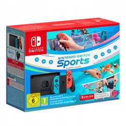 RESERVA CONSOLA NINTENDO SWITCH + NINTENDO SWITCH SPORTS + CINTA DE LA PIERNA + SUSCRIPCIÓN 3 MESES NINTENDO SWITCH ONLINE