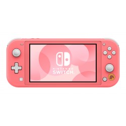 NINTENDO SWITCH LITE CORAL + ANIMAL CROSSING NEW HORIZONS (EDICIÓN ESPECIAL ANIMAL CROSSING)