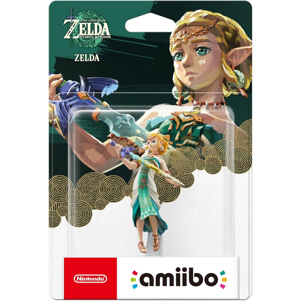 FIGURA AMIIBO ZELDA DE ZELDA TEARS OF THE KINGDOM PARA NINTENDO SWITCH