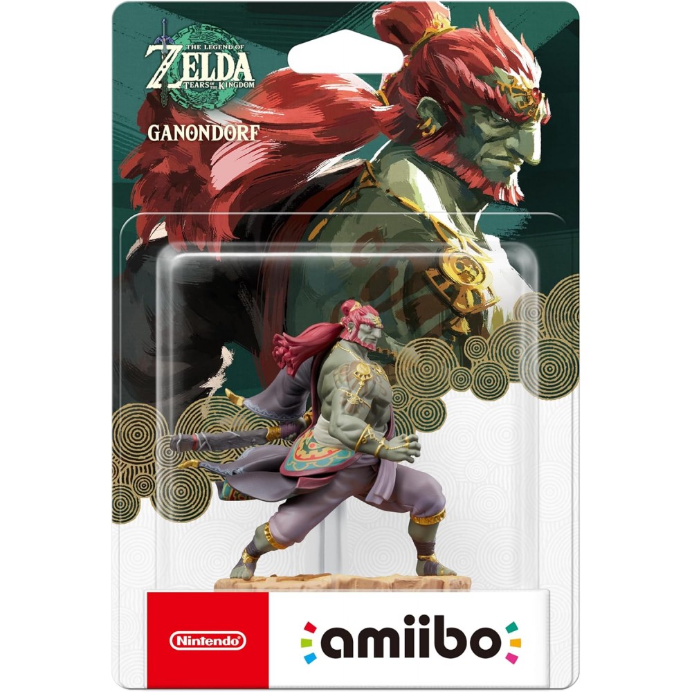 FIGURA AMIIBO GANONDORF DE ZELDA TEARS OF THE KINGDOM PARA NINTENDO SWITCH