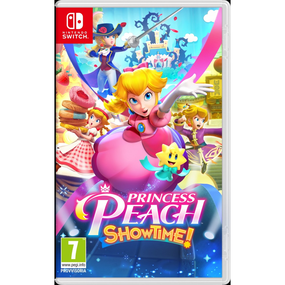 PREVENTA PRINCESS PEACH SHOWTIME! SWITCH JUEGO FÍSICO VERSIÓN ESPAÑOLA GARANTÍA EUROPEA SPANISH VERSION EU WARRANTY