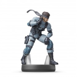 FIGURA AMIIBO SNAKE COLECCIÓN SUPER SMASH BROS No.75 PARA NINTENDO SWITCH