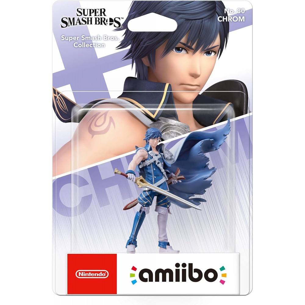 FIGURA AMIIBO CHROM COLECCIÓN SUPER SMASH BROS No.80 PARA NINTENDO SWITCH