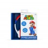 AURICULARES INFANTILES CON CABLE SUPER MARIO LIMITADOS EN VOLUMEN COLOR BLANCO Y ROJO