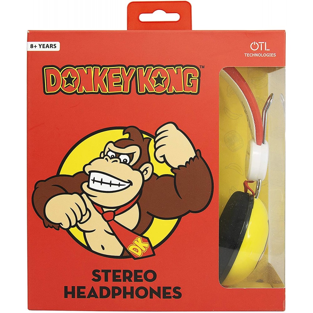 AURICULARES JUVENILES DONKEY KONG DOME DESIGN