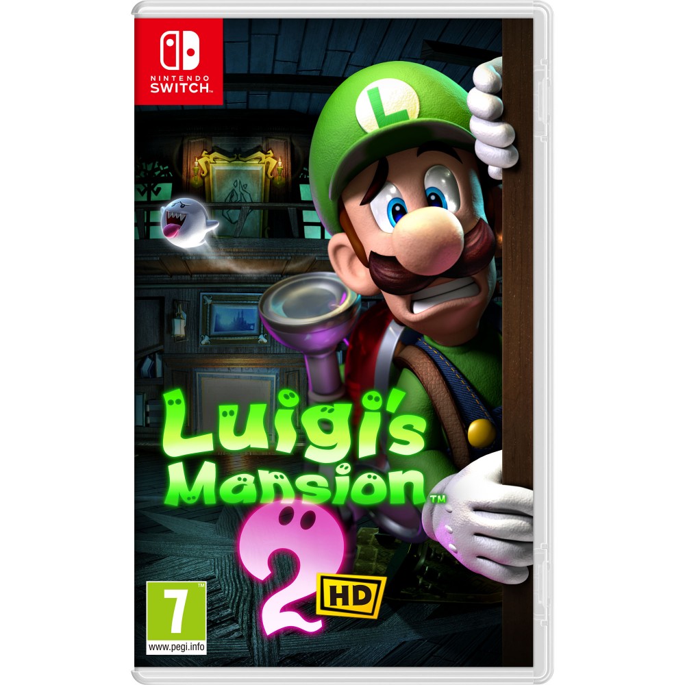 LUIGI'S MANSION 2 SWITCH JUEGO FÍSICO PARA NINTENDO SWITCH VERSIÓN ESPAÑOLA GARANTÍA EUROPEA SPANISH VERSION