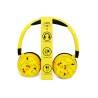 AURICULARES INFANTILES SIN CABLE POKEMON PIKACHU CON CONTROL PARENTAL DE VOLUMEN Y CABLE PARA COMPARTIR AUDIO