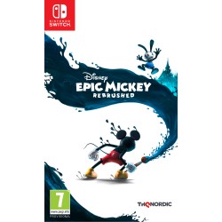 DISNEY EPIC MICKEY: REBRUSHED SWITCH JUEGO FÍSICO PARA NINTENDO SWITCH VERSIÓN ESPAÑOLA GARANTÍA EUROPEA EU WARRANTY