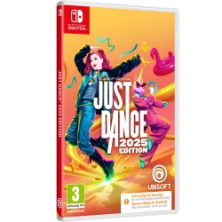 JUST DANCE 2025 SWITCH CAJA CON CÓDIGO DESCARGA DIGITAL DE JUEGO COMPLETO NINTENDO SWITCH VERSIÓN ESPAÑOLA GARANTÍA EU