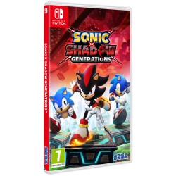 SONIC X SHADOW GENERATIONS SWITCH JUEGO FÍSICO PARA NINTENDO SWITCH VERSIÓN ESPAÑOLA GARANTÍA EUROPEA EU WARRANTY