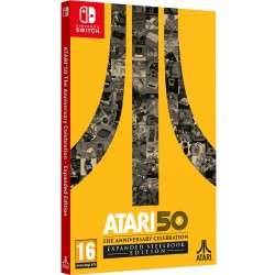 ATARI 50: THE ANNIVERSARY CELEBRATION EXPANDED STEELBOOK EDITION JUEGO FÍSICO PARA NINTENDO SWITCH VERSIÓN ESPAÑOLA GARANTÍA EU