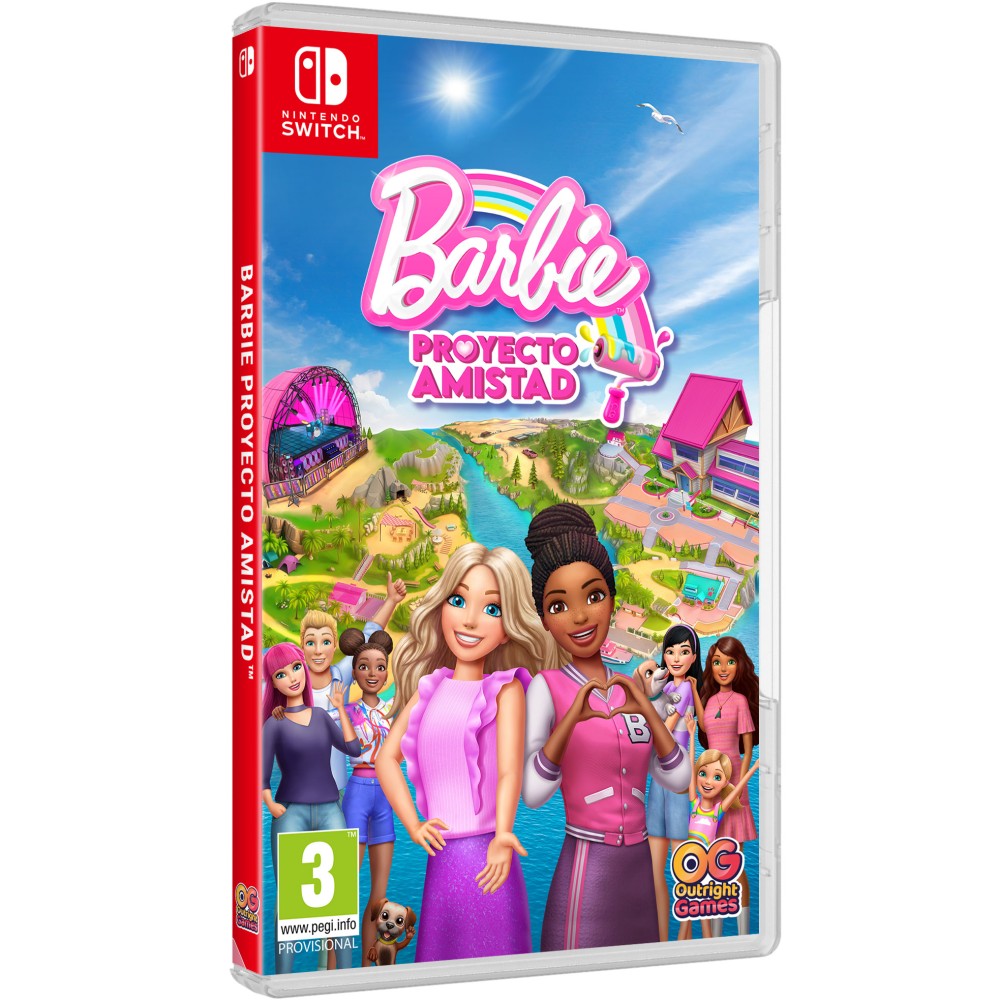 BARBIE™ PROYECTO AMISTAD SWITCH JUEGO FÍSICO PARA NINTENDO SWITCH VERSIÓN ESPAÑOLA GARANTÍA EUROPEA EU WARRANTY