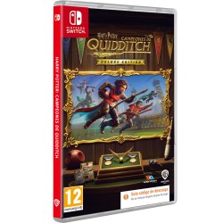 HARRY POTTER: CAMPEONES DE QUIDDITCH DELUXE EDITION CAJA CON CÓDIGO DESCARGA JUEGO COMPLETO NINTENDO SWITCH VERSIÓN ESP