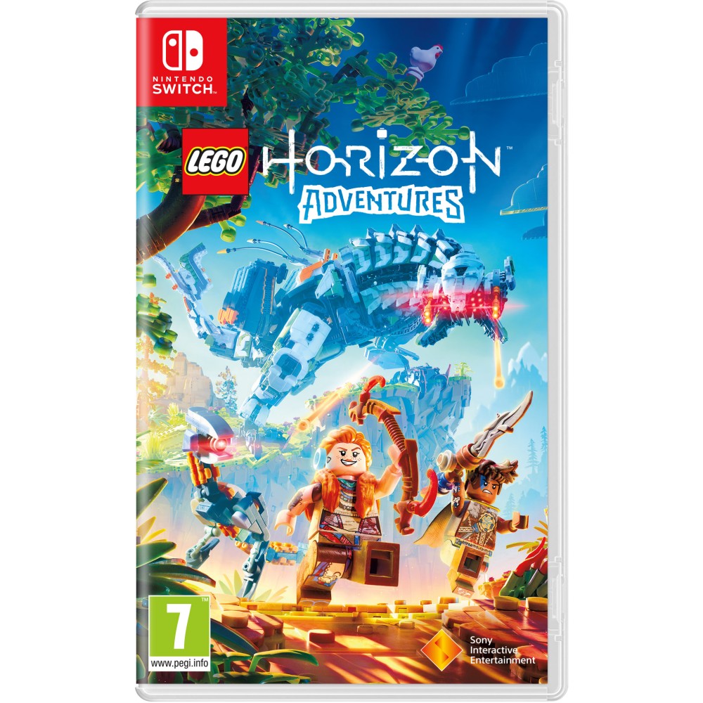 LEGO HORIZON ADVENTURES SWITCH JUEGO FÍSICO PARA NINTENDO SWITCH VERSIÓN ESPAÑOLA GARANTÍA EUROPEA EU WARRANTY