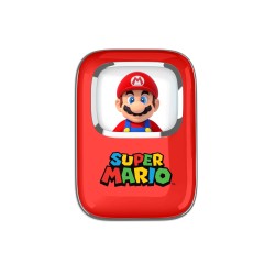 AURICULARES INALÁMBRICOS SUPER MARIO CON ESTUCHE DE CARGA DESLIZANTE Y LUZ LED